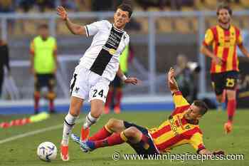 Udinese out of the Serie A drop zone after beating Lecce