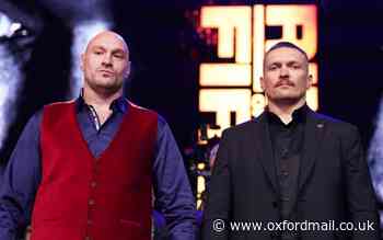 Tyson Fury v Oleksandr Usyk - fight time, undercard and more