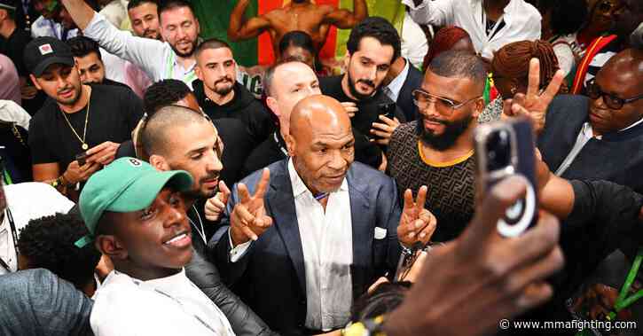 Mike Tyson vs. Jake Paul press conference video at 5:30 p.m. ET