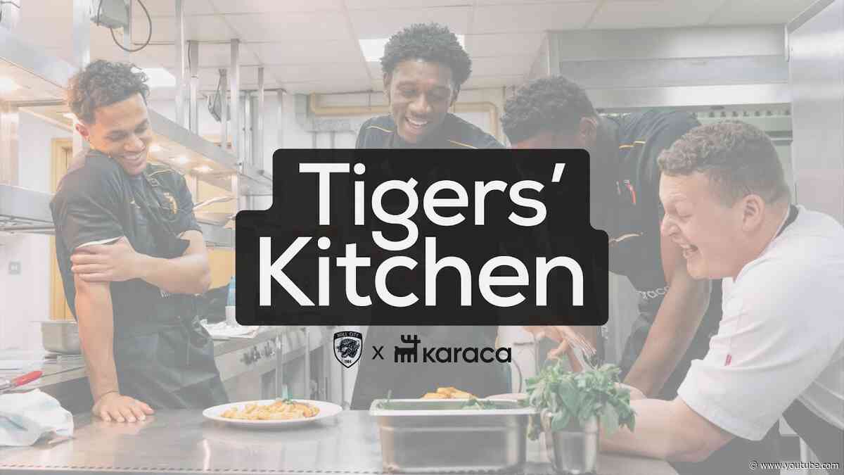 Fábio Carvalho and Noah Ohio face off in Cooking Challenge! Tigers Kitchen Season 2 Episode 2
