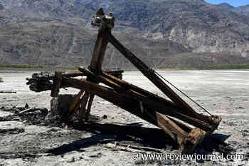Who knocked over this piece of Death Valley history?