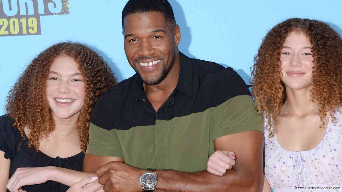 Michael Strahan surrounded by family on poignant day as fans wish daughter Isabella well