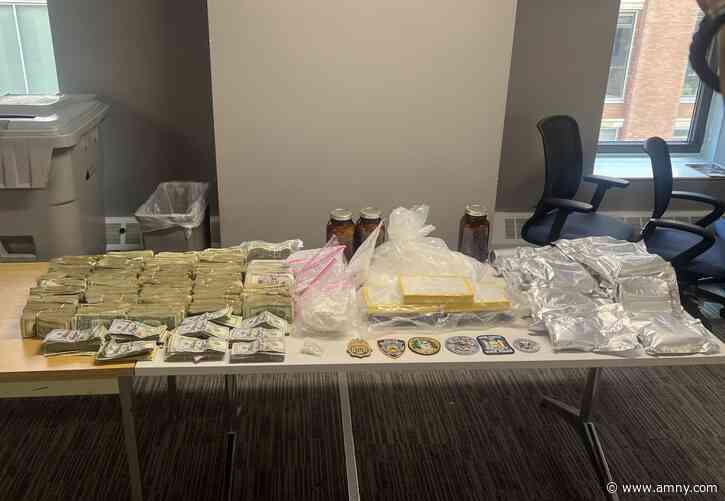 Bronx arrest warrant leads cops to 25-pound stash of fentanyl and cocaine in apartment
