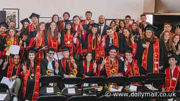 Jewish USC students host their own graduation after weeks of rampant pro-Palestine protests banned the school's main ceremony