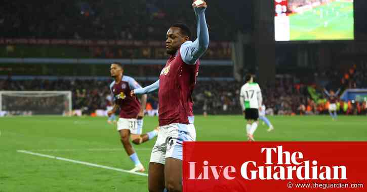 Aston Villa 3-3 Liverpool: Premier League – live reaction