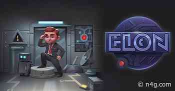 The retro-like comedic puzzle adventure "ELON" is coming to PC via Steam this year (2024)