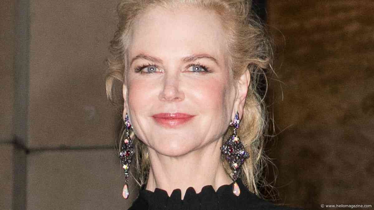 Nicole Kidman and daughters Sunday and Faith pose in the sea in never-before-seen photo