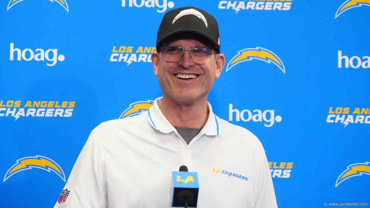 ‘Fired up’ Jim Harbaugh admits to waking up at 3:30 a.m. in excitement for rookie minicamp