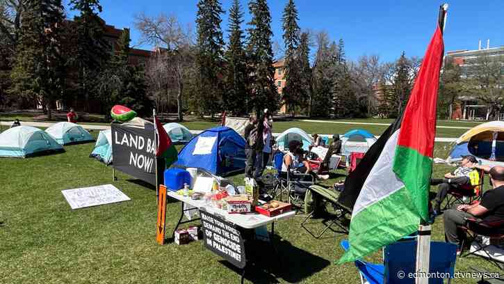 Alberta premier asking police watchdog to probe encampment clearing on campus