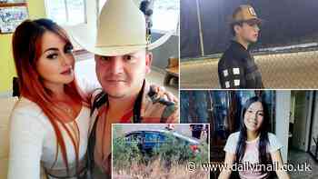 Country star Kevin Hernández is gunned down by Sinaloa Cartel gangsters alongside his wife his two stepchildren, 14 and 17 - but son, four, survives the attack