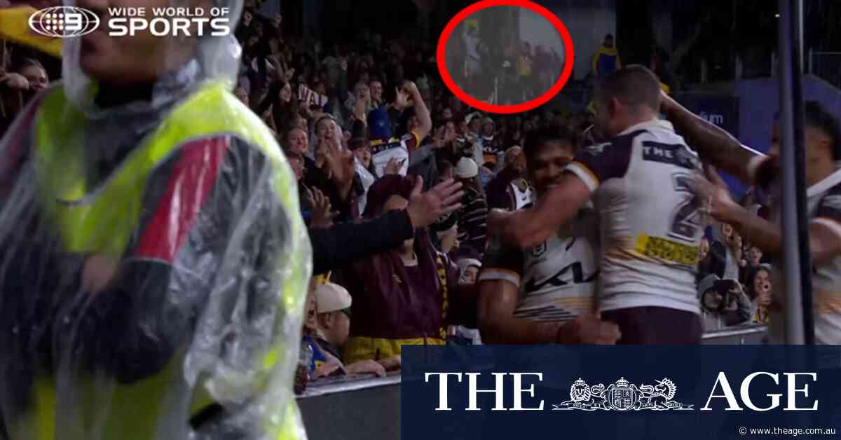 NRL investigating after bottle thrown at match official