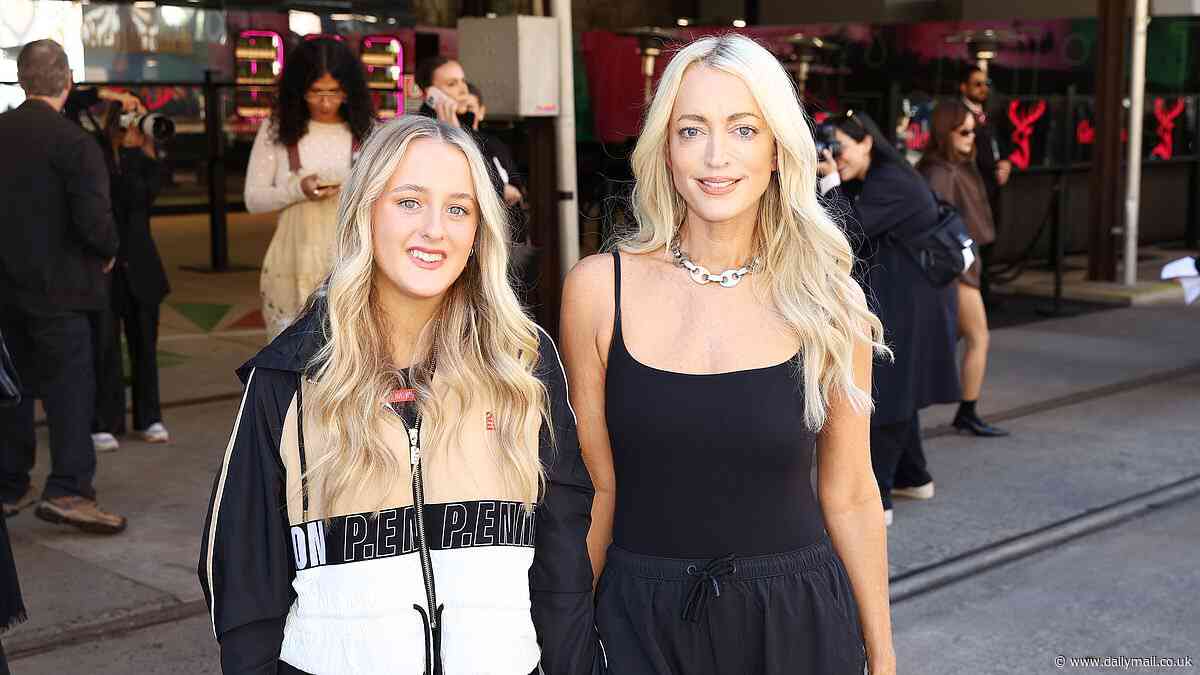Jackie 'O' Henderson is called out for taking her daughter Kitty, 13, out of school to attend Australian Fashion Week