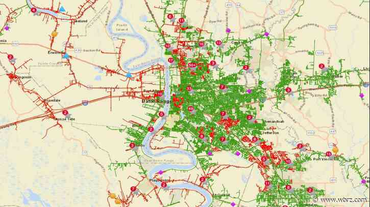 Entergy outages climb to 25K as storms roll through Capital area