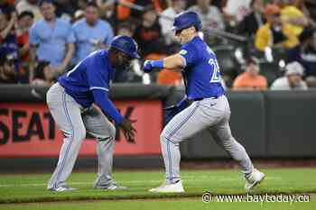 Depleted Blue Jays stoked to overcome illness, beat Orioles 3-2