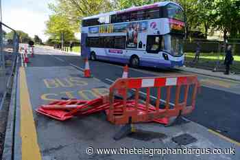Section of bus route remains closed a week after flooding