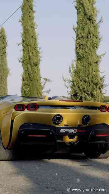 Every angle reveals a secret of the #FerrariSF90Spider. #Ferrari