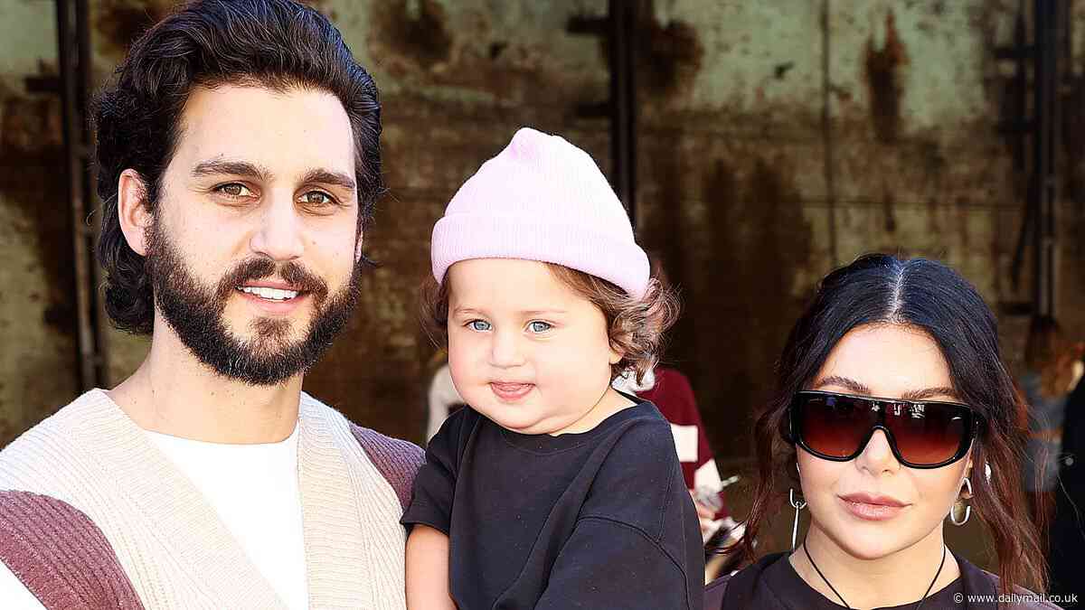 Little fashionista in the making! Married At First Sight alum Martha Kalifatidis and Michael Brunelli take their son Lucius to Australian Fashion Week