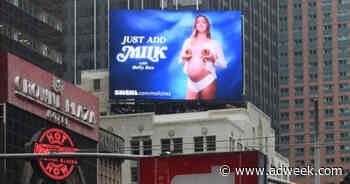 Molly Baz’s Pregnant Body Is Too Risque for Times Square