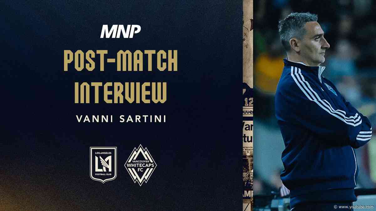 Post-Match Media Availability: Vanni Sartini | May 11, 2024, Presented by MNP