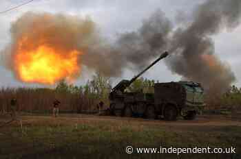 Russia-Ukraine war – live: Putin’s forces threaten border town near Kharkiv