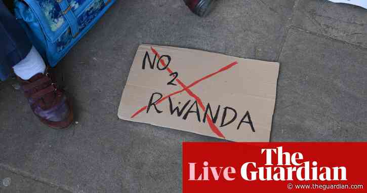 UK politics: government to appeal against ruling that blocks Rwanda deportations in Northern Ireland – as it happened