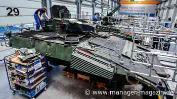 Rheinmetall: Rüstungskonzern mit Aufträgen von 40 Milliarden Euro