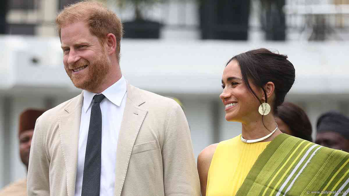 Mystery of the missing cheque as Prince Harry and Meghan's charity is banned from raising or spending money: Archewell Foundation is deemed DELINQUENT for 'failing to pay fees and submit records' - but Sussex sources insist payments were 'lost in the post