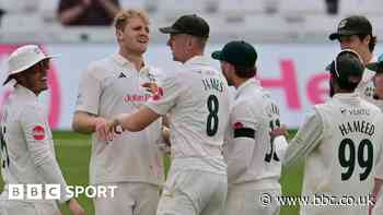 Notts beat Lancashire despite Hurst maiden century