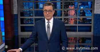 Stephen Colbert Finds Donald Trump ‘Past His Expiration Date’
