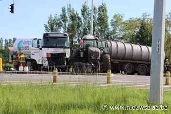 Aanrijding tussen tankwagen en tractor veroorzaakt verkeerschaos op R4-Oost