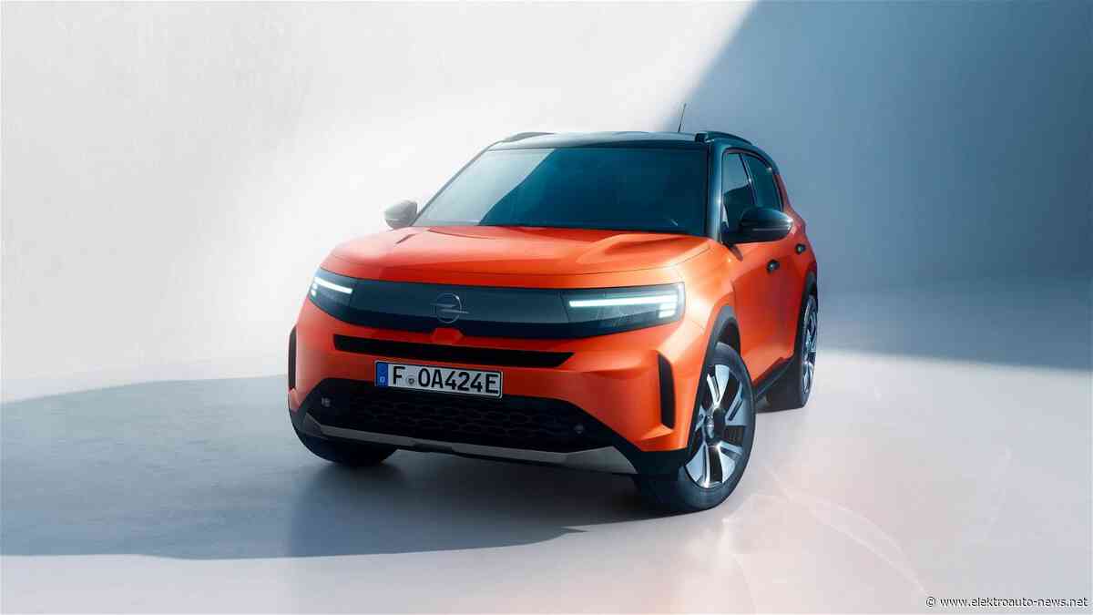 Opel Frontera Electric: E-SUV ab 29.000 Euro
