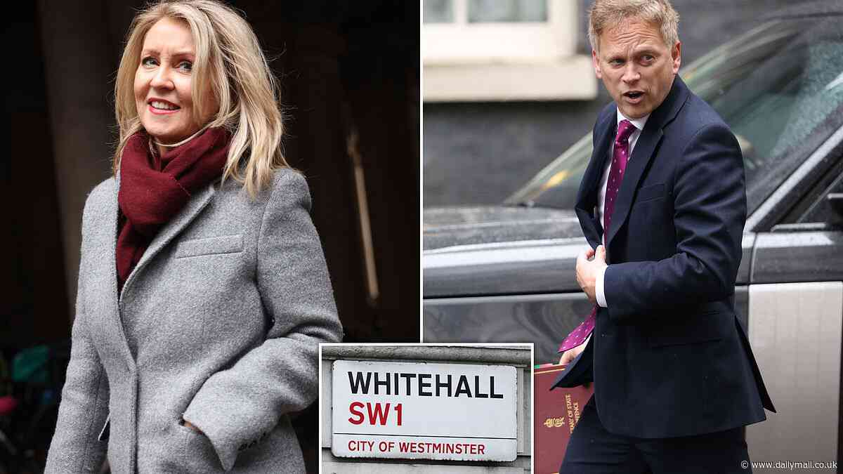 Tory woke wars as Grants Shapps dismisses 'Common Sense' minister Esther McVey's ban on LGBT+ lanyards in Whitehall - saying he is not bothered by his staff expressing views