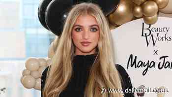 Princess Andre, 16, looks the spitting image of Katie Price as she glams up for Maya Jama's Beauty Works launch party