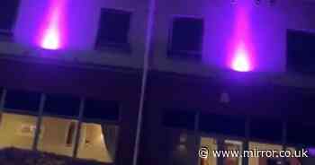 Pals fooled after following ‘Northern Lights’ - only to discover glow was a Premier Inn sign