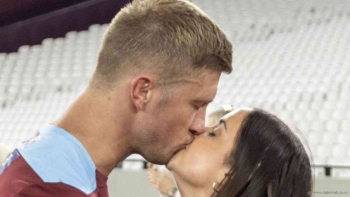 Jacqueline Jossa and her husband Dan Osborne shared a passionate kiss at the Sellebrity Soccer charity match after weathering split rumours