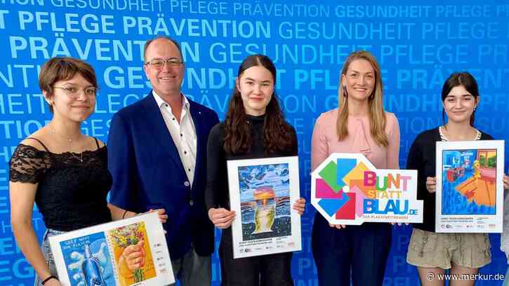 Dreifachsieg für Landsberger Schülerinnen bei landesweitem DAK-Plakatwettbewerb