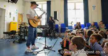 Ed Sheeran performs surprise gig at primary school