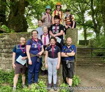 Determined young Bradford Scouts complete epic 20km walk