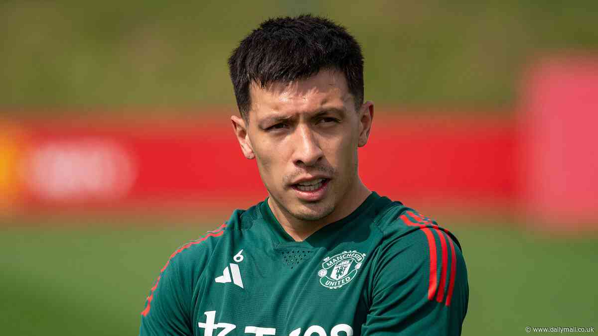 Lisandro Martinez is set to return from injury for Man United against Newcastle, Erik ten Hag reveals... but three others stars face race against time to be declared fit