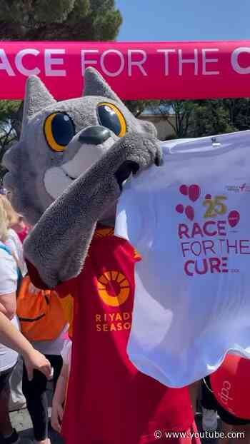 AS Roma ✖️ Race for the Cure 💗