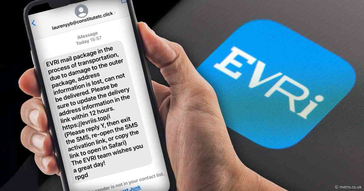 What is ‘smishing’? Evri issues warning over sudden rise in brutal scam