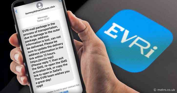What is ‘smishing’? Evri issues warning over sudden rise in brutal scam