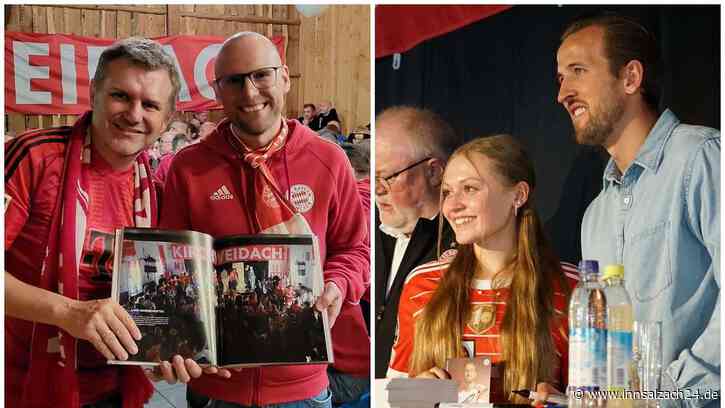 „Tag für die Ewigkeit“ in Kirchweidach: Bayern-Fanclub hält Besuch von Harry Kane in Buch fest