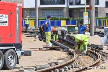 Vernieuwing eindhalte Fortveld op schema: hopelijk straks minder gepiep bij keren trams