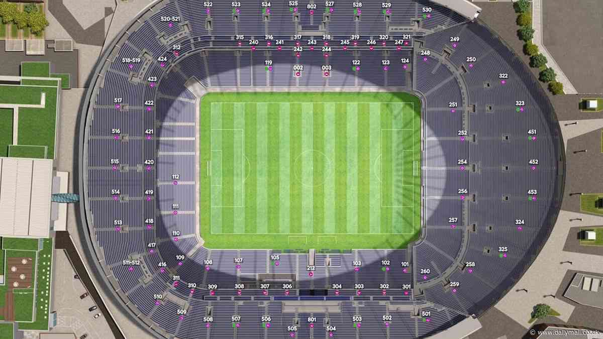 Tottenham's clash with Man City has tickets available in the MAJORITY of all blocks - as match-going fans offer theirs up due to worst-case scenario of helping Arsenal move towards the title