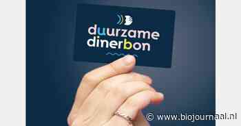Duurzame Dinerbon kan vanaf juni gekocht en verzilverd worden