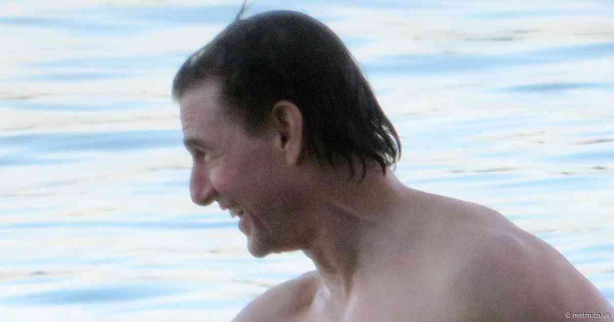 Tom Cruise, 61, reveals robust and ripped physique during sun-kissed swim in Mallorca