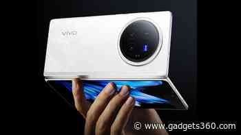 Vivo X Fold 3 Pro's Indian Variant to Get Familiar Zeiss Branded Cameras, V3 Imaging Chip: Report