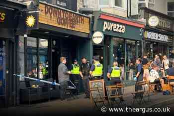 Brighton's Down To Earth coffee shop cordoned off after assaults