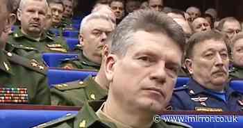 Russian army general dragged from bed at 5am over ‘state secrets case’ in Putin purge